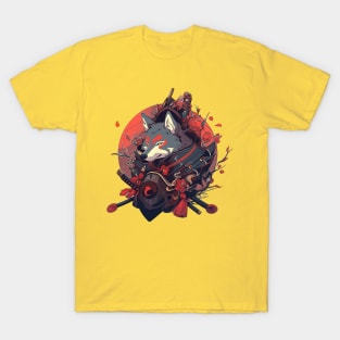 samurai dog T-Shirt